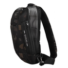 Ozuko 9223 Камуфляж универсальный, тактический рюкзак с одной лямкой, антивандальной защитой, влагостойкий - изображение 4