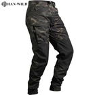 Тактичні військові штани HAN WILD Multicam Black з посиленими колінами L Multicam HWM701894-1 - зображення 2