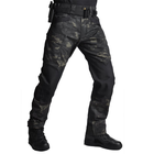 Тактичні військові штани HAN WILD Multicam Black з посиленими колінами L Multicam HWM701894-1 - зображення 3