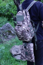 Рюкзак пиксель 40л с подсумком для отстреляных магазинов . Образец НАТО - изображение 2