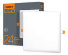 Потолочный светильник VIDEX 24W 4100K 220V (25143) без рамок