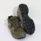 Тактические кроссовки олива Vogel, летние военные кроссовки облегченные, кроссовки для ЗСУ армейские (40-45 р. Нубук) Размер 42 - изображение 6