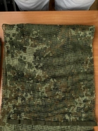 Сетка - Шарф для снайпера маскировочная тактическая, военная милитарка - изображение 4