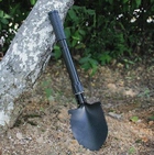 Туристическая складная саперная лопата 5-в-1 Shovel в чехле - изображение 6