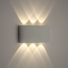 Светильник светодиодный настенный, LED бра LINZA SIX 6W Q170 3000K WHITE 220V IP54