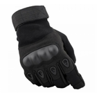 Мужские перчатки тактические Oakley военные, черные (6986, EL- M) - изображение 2