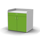 Столик СПЛ-3 пеленальный с матрасом, выдвижным ящиком и комодом ОМЕГА - изображение 1