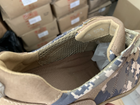 Тактические камуфляжные кроссовки под форму для ЗСУ пиксель беж песок 45 30 см (11110829) - изображение 6