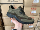 Тактичні камуфляжні кросівки під форму для ЗСУ армійські олива 45 30 см (11110835) - зображення 6