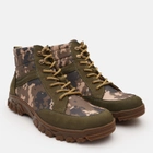Чоловічі тактичні черевики Prime Shoes 526 Green Nubuck 03-526-70800 44 (29.3 см) Хакі пиксель (PS_2000000187174) - зображення 3