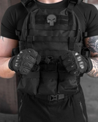 Тактичні рукавиці повнопалі Oakley (велорукавиці, моторукавиці) Чорні М - зображення 3