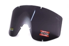 Захисні окуляри маска зі змінними лінзами Global Vision Global Vision Windshield 3Kit AF (жовта + прозора + сіра) з діоптрійною вставкою - зображення 10