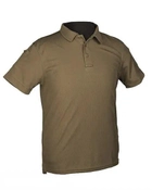 Тактическая футболка летняя поло, футболка ЗСУ Олива MIL-TEC L - изображение 1