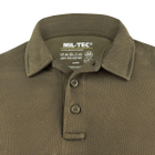 Тактическая футболка летняя поло, футболка ЗСУ Олива MIL-TEC M - изображение 3