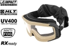 Баллистическая защитная маска KHS Tactical optics 25902F Хаки - изображение 4