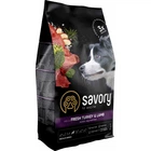 Сухий корм для собак середніх порід Savory зі свіжим м'ясом індички та ягняти