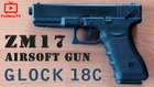 Дитячий Пістолет CYMA ZM 17 Glock 18C метал, пластик стріляє кульками 6 мм Чорний - зображення 4