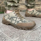 Кросівки чоловічі тактичні літні сітка Піксель ЗСУ 6850 45 р 29 см зелені - зображення 7