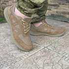 Кросівки чоловічі тактичні літні сітка ЗСУ (ЗСУ) 6835 40 р 26 см коричневі - зображення 8