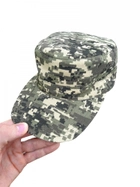 Кепка військова німкеня піксель зсу, кепка всу польова, кепки чоловічі військові головні убори - зображення 5