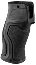Рукоятка пистолетная прорезиненная FAB Defense Gradus FBV для AR-15 Черная (24100196) - изображение 2