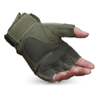 Тактические перчатки Олива, размер L - изображение 3