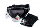 Захисні тактичні маска окуляри Wind-Shield KIT (змінні лінзи) Anti-Fog - зображення 1