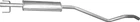Глушник POLMO Opel Astra H 1.4i 16V (17.63)-(850306) (Polmo-17.63)