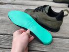 Тактичні літні камуфляжні кросівки під форму для ЗСУ олива 45 30 см (11110815) - зображення 10