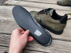 Тактические летние камуфляжные кроссовки под форму для ЗСУ олива 43 28.5 см (11110813) - изображение 9