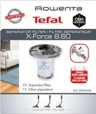 Фильтр для беспроводных пылесосов Rowenta Tefal (ZR009006)