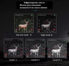 Цифровой прибор ночного видения монокль Mileseey NV20 5-х кратный zoom с функцией записи для охотников и рыбаков Черный - изображение 4