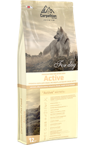 Сухой корм для взрослых активных собак от 1 года Carpathian Pet Food Active с курице и скумбрией