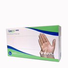 Перчатки Care 365 Виниловые неопудреные размер L 100 шт. Прозрачные - изображение 1
