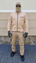 Тактическая флисовая куртка Койот XL - изображение 1