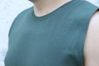 Тактична майка, футболка чоловіча олива розмір 48 (BEZ-2209) - изображение 4