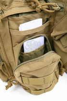 Тактична плечова сумка Shark Gear Fatboy Bag 70006011, 900D Digital Desert (копія АОР1) - зображення 7