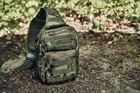 Тактична сумка-рюкзак Brandit-Wea US Cooper Sling Medium (8036-1-OS) Olive (4051773082454) - зображення 3