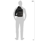 Тактическая сумка-рюкзак Brandit-Wea US Cooper Sling Medium (8036-4-OS) Dark-camo (4051773082492) - изображение 3
