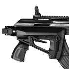 Полимерный тактический приклад IMI STS - Sopmod Tactical M16/AR15/M4 Buttstock ZS102 Чорний - изображение 10