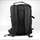 Рюкзак тактичний 40 літрів об'єм, чоловічий військовий рюкзак 40л, водовідштовхуючий оксфорд Чорний - зображення 3