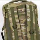 Рюкзак тактический 45 литров объем, мужской военный рюкзак 45л, водоотталкивающий Cordura Мультикам - изображение 4