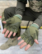 Тактичні рукавички безпалі - зображення 3