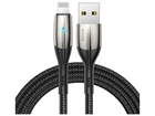 Кабель Baseus Horizontal Data Cable (With An Indicator Lamp) USB For iP 2.4A 1m CALSP-B01 Black