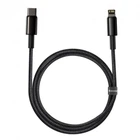 Кабель Baseus Tungsten Gold Fast Charging Cable Type-C to Lightning PD 20W 1m CATLWJ-01 Black