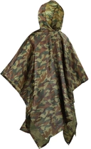 Військовий Водонепроникний дощовик Пончо , багатофункціональний килимок для чоловіків зростом більше 160 см ( Колір - Камуфляж ) - зображення 1