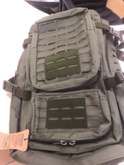 Рюкзак тактичний дорожній армійський камуфляжний олива на 40 літрів - зображення 7
