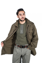 Куртка тактична Brotherhood M65 хакі олива демісезонна з пропиткою 52-54/170-176 BH-U-JМ65-KH-52-170 - зображення 2