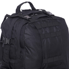 Рюкзак тактический рейдовый с подсумками Zelart 7100 50 литров Black - изображение 5