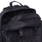 Рюкзак тактический рейдовый с подсумками Zelart 7100 50 литров Black - изображение 8